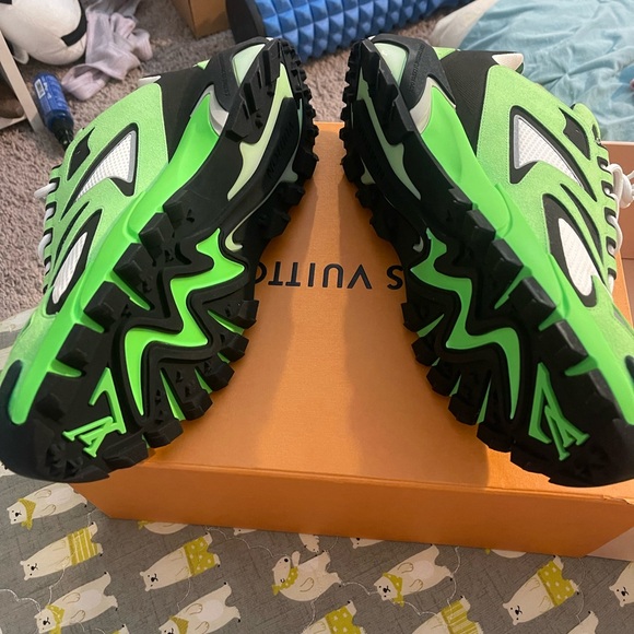 Louis Vuitton tactic runners last sneaker design by Virgil Abloh rare sought - Picture 8 of 16